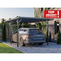 Carport Aluminium ca. 5x3 m, anthrazit RAL7016, Aluminiumcarport, Überdachung für Ihr Auto mit Doppelstegplatten 10 mm, hochwertiges Carport Unkategorisiert online kaufen