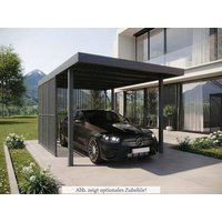Carport Simon Anthrazit mit Stahl-Dach 450x310x245 cm – 120 kg/m² Schneelast Unkategorisiert online kaufen
