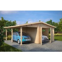 Garage mit Carport “Hansa G” 6x6m | Garage mit Carport aus Holz | 6x6m Holz-Fertiggarage kaufen | Garage mit Doppeltür kaufen mit Sonnendach Unkategorisiert online kaufen Garage mit Carport “Hansa G” 6x6m | Garage mit Carport aus Holz | 6x6m Holz-Fertiggarage kaufen | Garage mit Doppeltür kaufen mit Sonnendach Unkategorisiert online kaufen