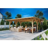 Großer Pultdach-Pavillon “Dora XL” 6x5m Unkategorisiert online kaufen