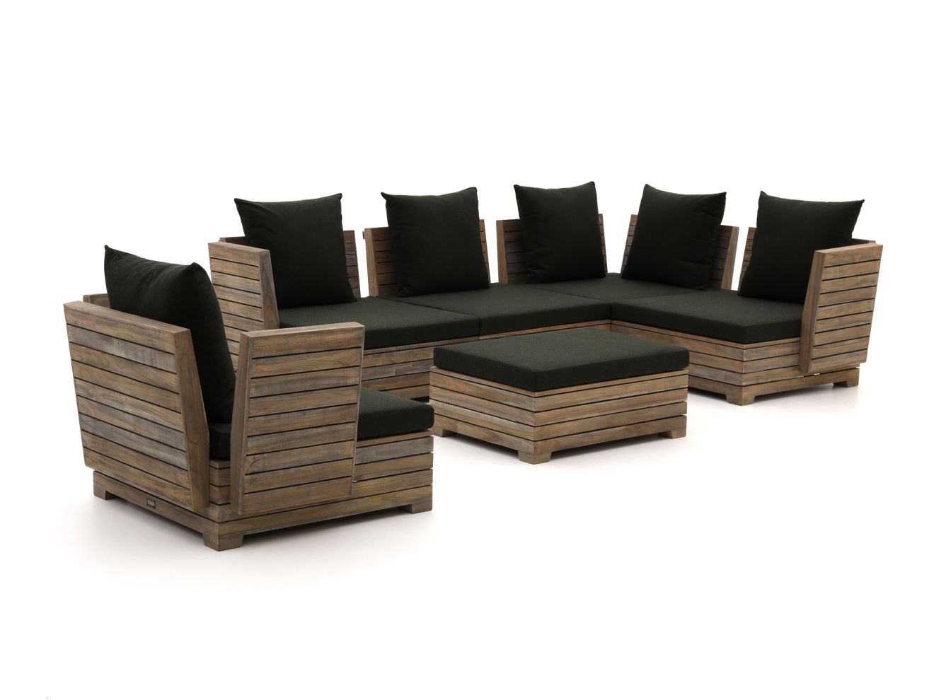 ROUGH-B Ecklounge-Set 6-teilig Braun 300x210cm Rabatt: 34 % Unkategorisiert online kaufen