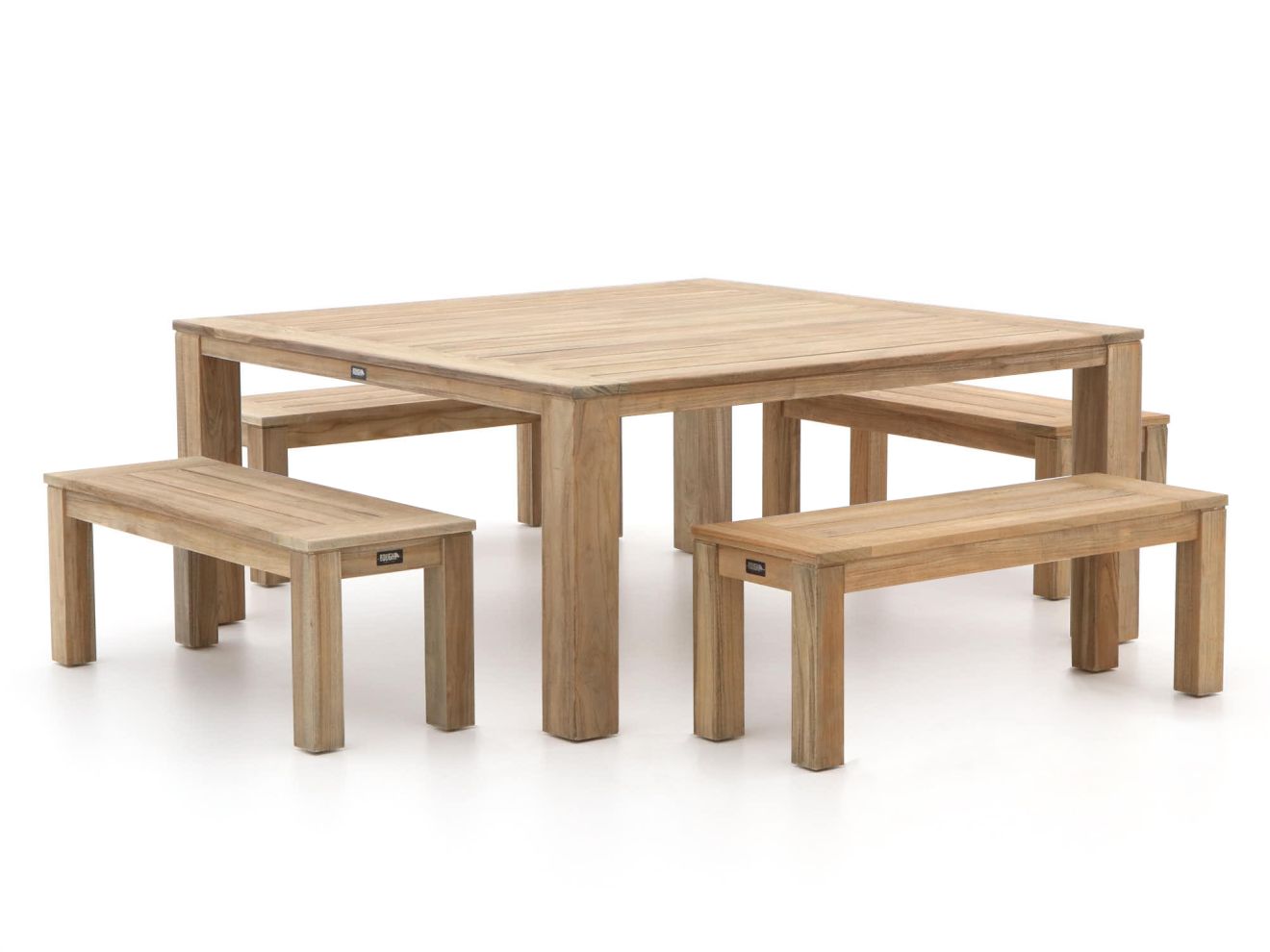 ROUGH-X 170x170 cm Picknick Sitzgruppe 5-teilig Braun Rabatt: 19 % Unkategorisiert online kaufen