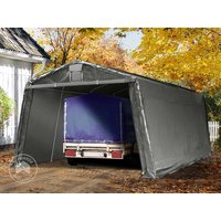 TOOLPORT 3,3x6,2m Zeltgarage, PE-Plane, grau - (8065) Unkategorisiert online kaufen