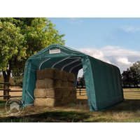 TOOLPORT 3,3x6m Weideunterstand, PVC-Plane, dunkelgrün, Erdbefestigung - (99548) Unkategorisiert online kaufen TOOLPORT 3,3x6m Weideunterstand, PVC-Plane, dunkelgrün, Erdbefestigung - (99548) Unkategorisiert online kaufen