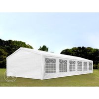 TOOLPORT 6x12m Partyzelt, PE-Plane, weiß - (90109) Unkategorisiert online kaufen