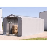 TOOLPORT 6x12m Zelthalle, PVC-Plane, grau, ohne Statik - (79923) Unkategorisiert online kaufen