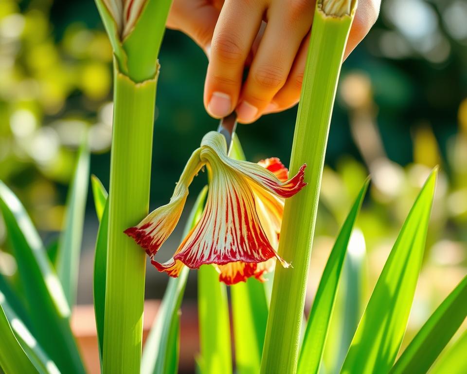 Amaryllis schneiden Anleitung Amaryllis schneiden Anleitung