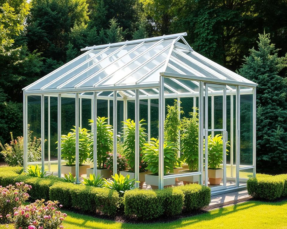 Kunststoff-Gewächshaus Vergleich