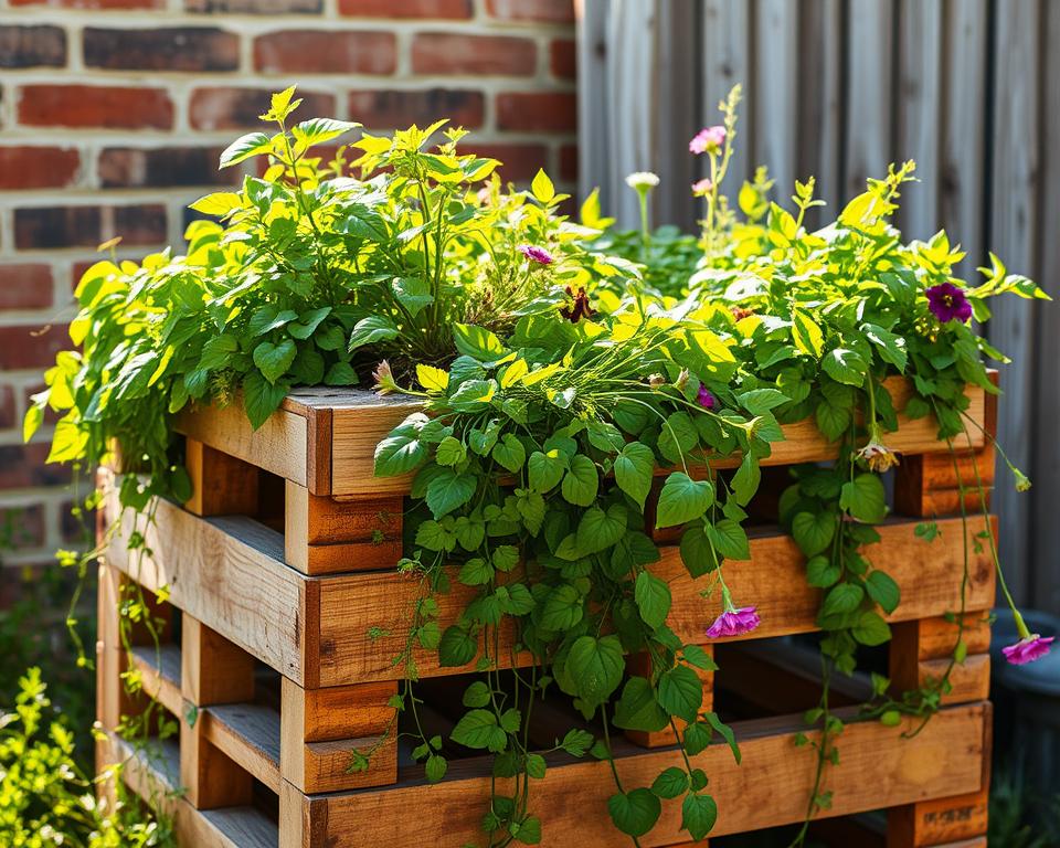 Upcycling Kräuterbeet Ideen