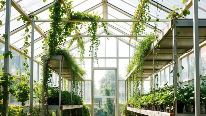 Anleitung: Gewächshaus ohne Fundament aufstellen und nutzen