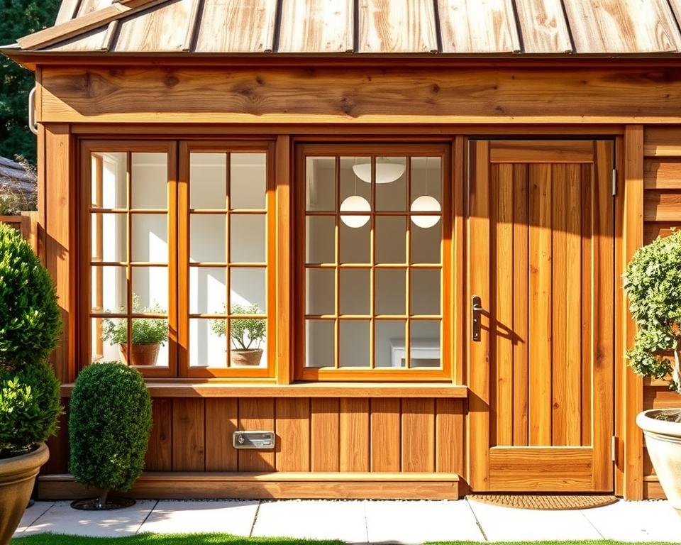 Fenster und Türen Gartenhaus Renovierung Fenster und Türen Gartenhaus Renovierung