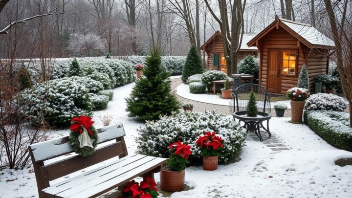 Garten-Trends: Gartenaktivitäten zur Weihnachtszeit