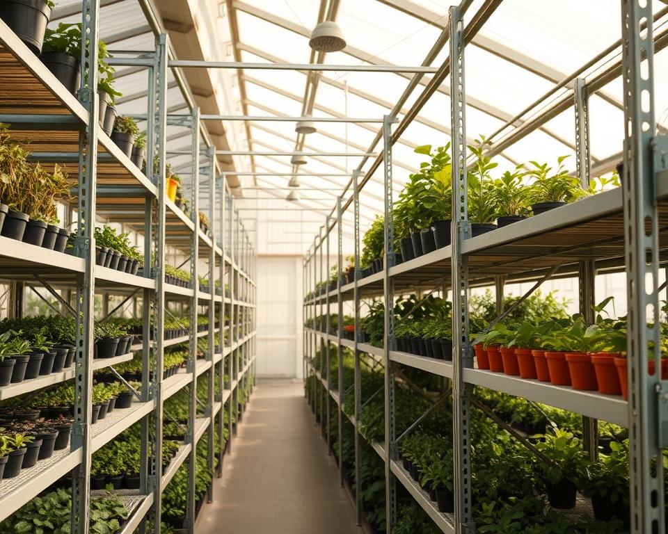 Gewächshaus Regalsysteme Gewächshaus Regalsysteme