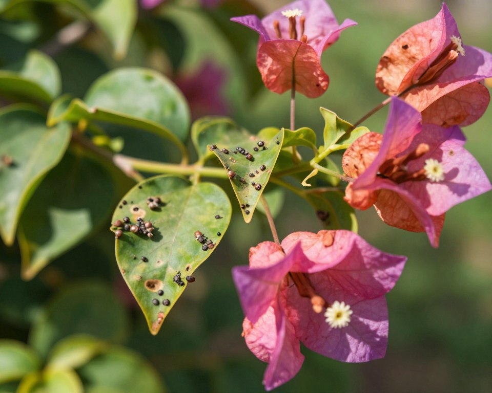 Bougainvillea Krankheiten und Schädlinge Bougainvillea Krankheiten und Schädlinge