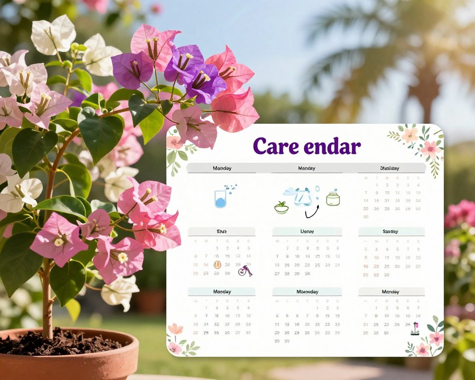 Bougainvillea Pflegekalender Bougainvillea Pflegekalender