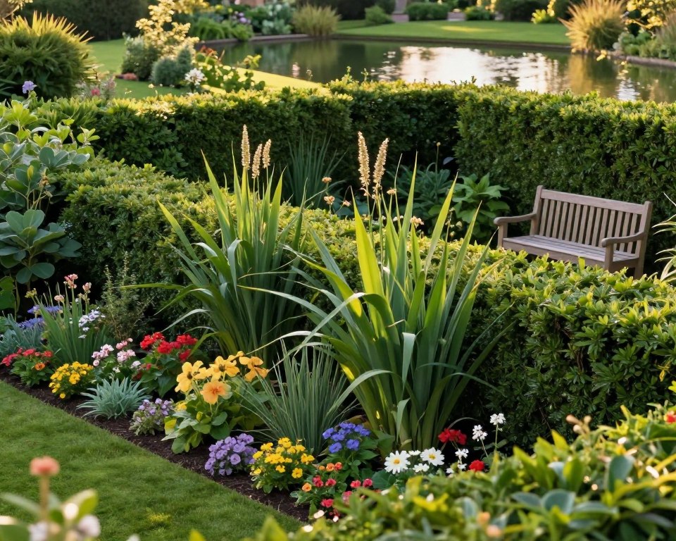 Garten mit Abhörschutz