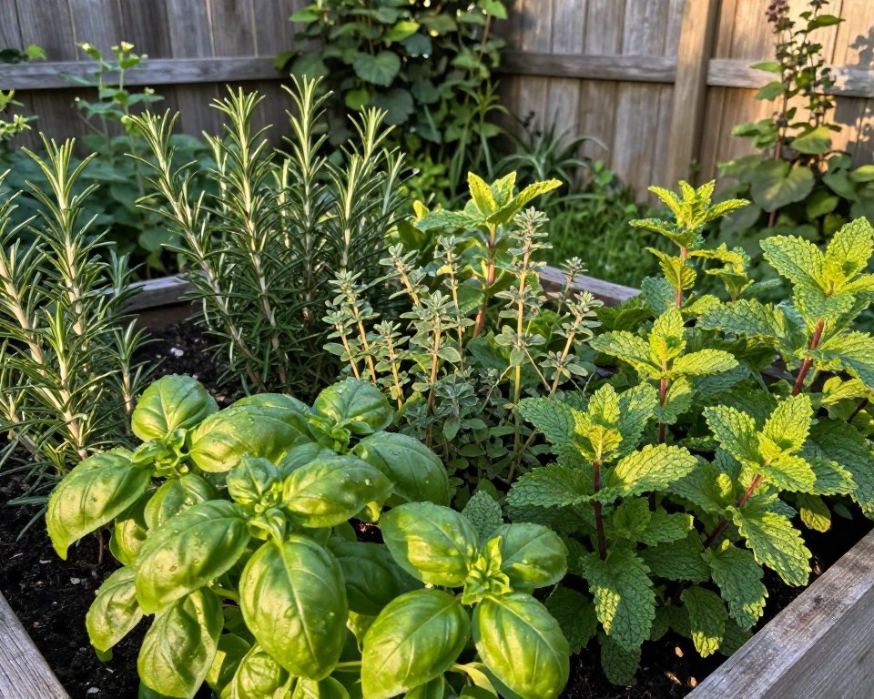 Kräuter im Garten Kräuter im Garten