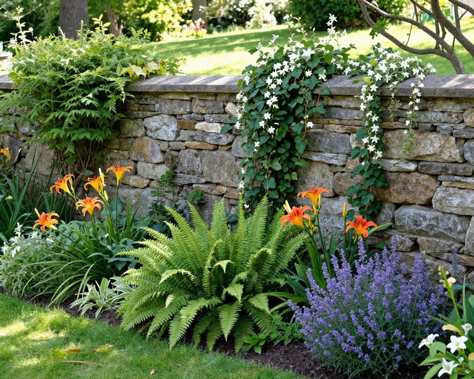 Natursteinmauer bepflanzen – So geht’s