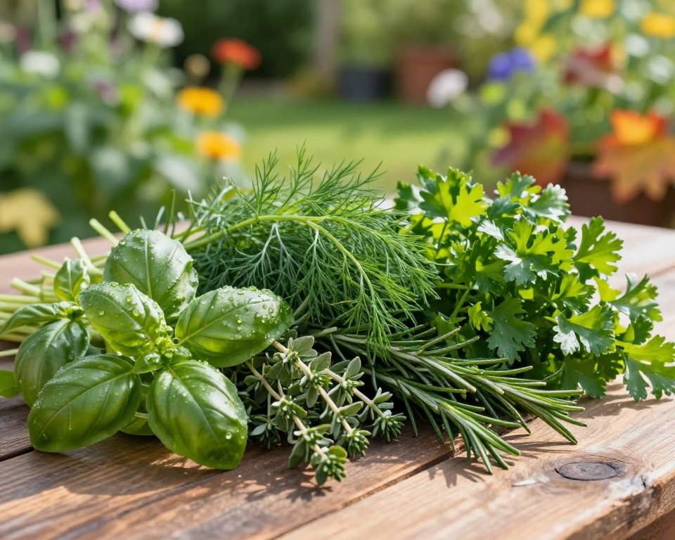 saisonale Kräuter saisonale Kräuter